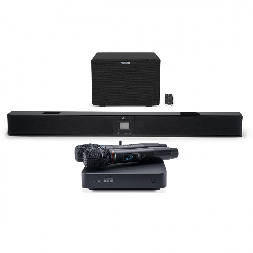 караоке-комплект EVOBOX Plus + EvoSound Bar (саундбар с караоке) в Кисловодске