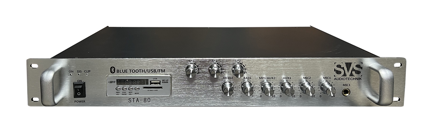 SVS Audiotechnik STA-80 Микшер-усилитель для систем Public Address в Кисловодске