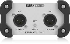 Klark Teknik DI 22P пассивный стерео директ-бокс в Кисловодске