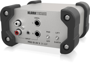Klark Teknik DI 22P пассивный стерео директ-бокс в Кисловодске