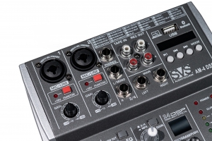 SVS Audiotechnik mixers AM-4 DSP Аналоговый микшерный пульт, 4-канала в Кисловодске